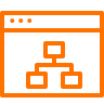 orange flow diagram