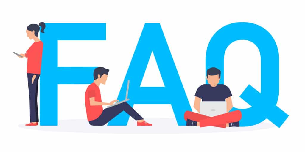 Print A picture of the letters F, A, Q
