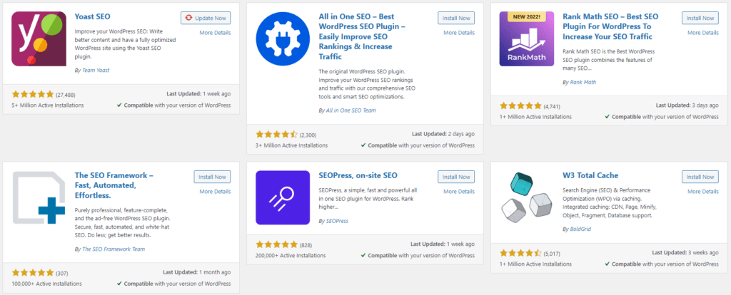 seo plugins SEO plugin options for WordPress