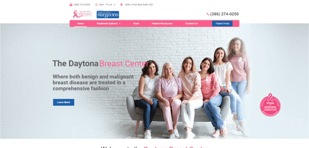daytonabreastcenter.com Home - Daytona Breast Center (Large)